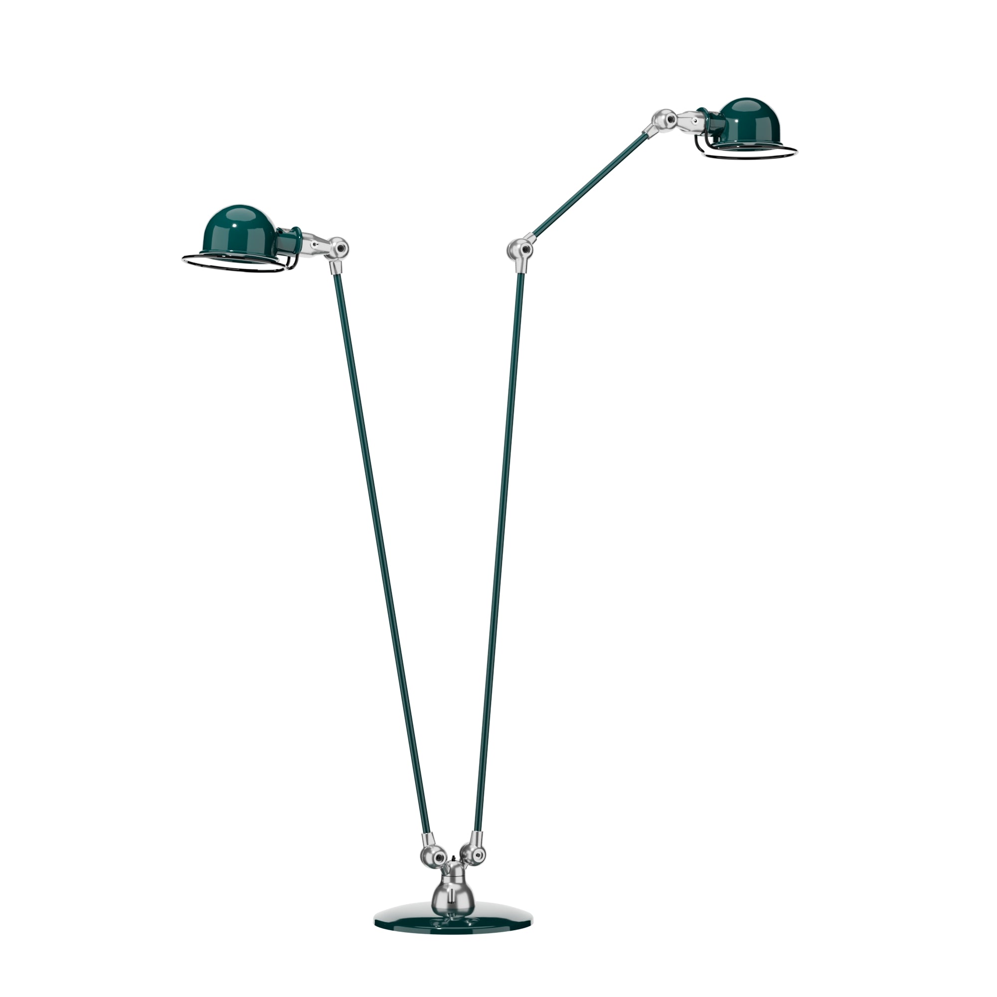 jield-loft-dd7460-lampadaire-double-bleu-ocean-2-sources image 2