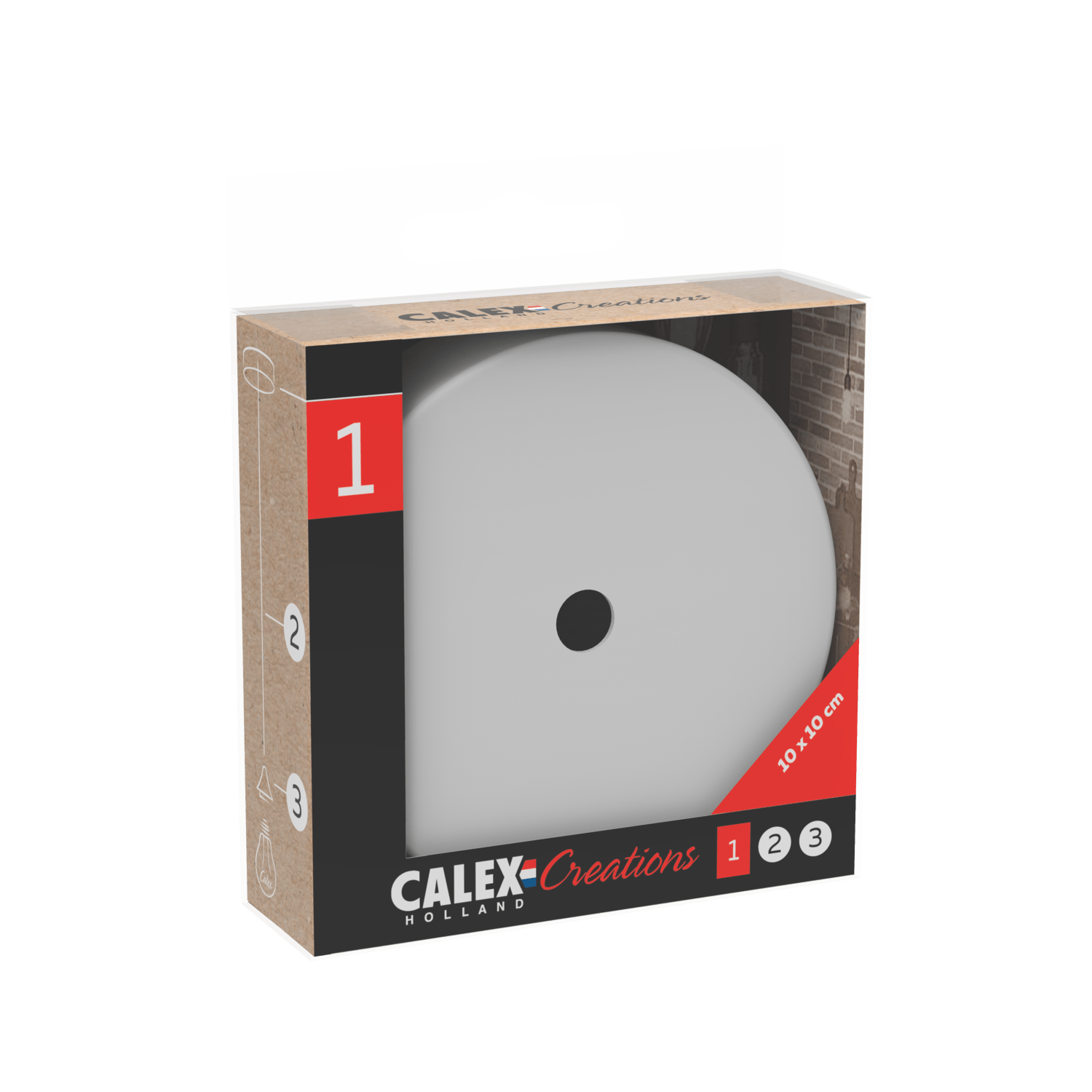 calex-creations-plaque-de-plafond-1-trou-blanc image 4