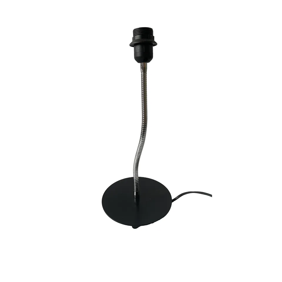 aluminor-pied-bakoa-pied-de-lampe-m-tal-noir-e27 image 1