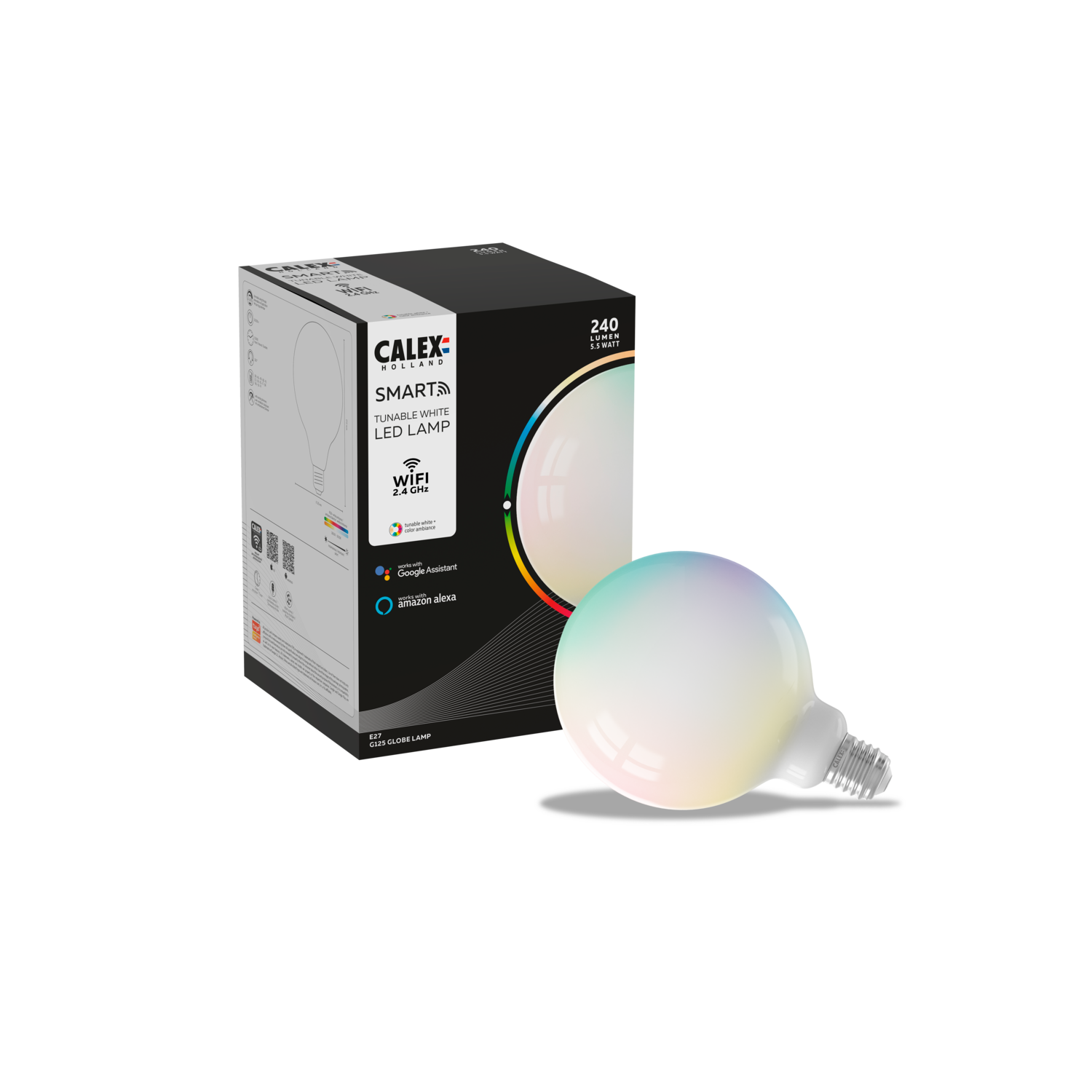 calex-softline-smart-ampoule-led-filament-e27-g125-5-5w-rgb image 3