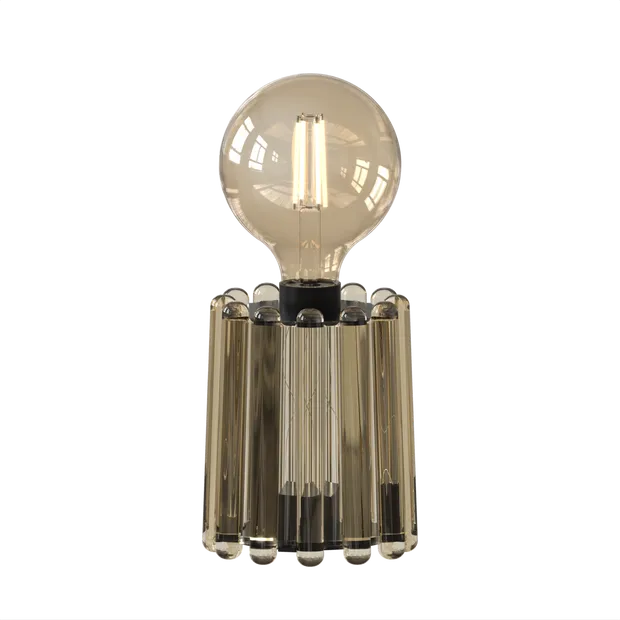 calex-wave-lampe-de-table-ambre-piles-avec-minuteur image 1