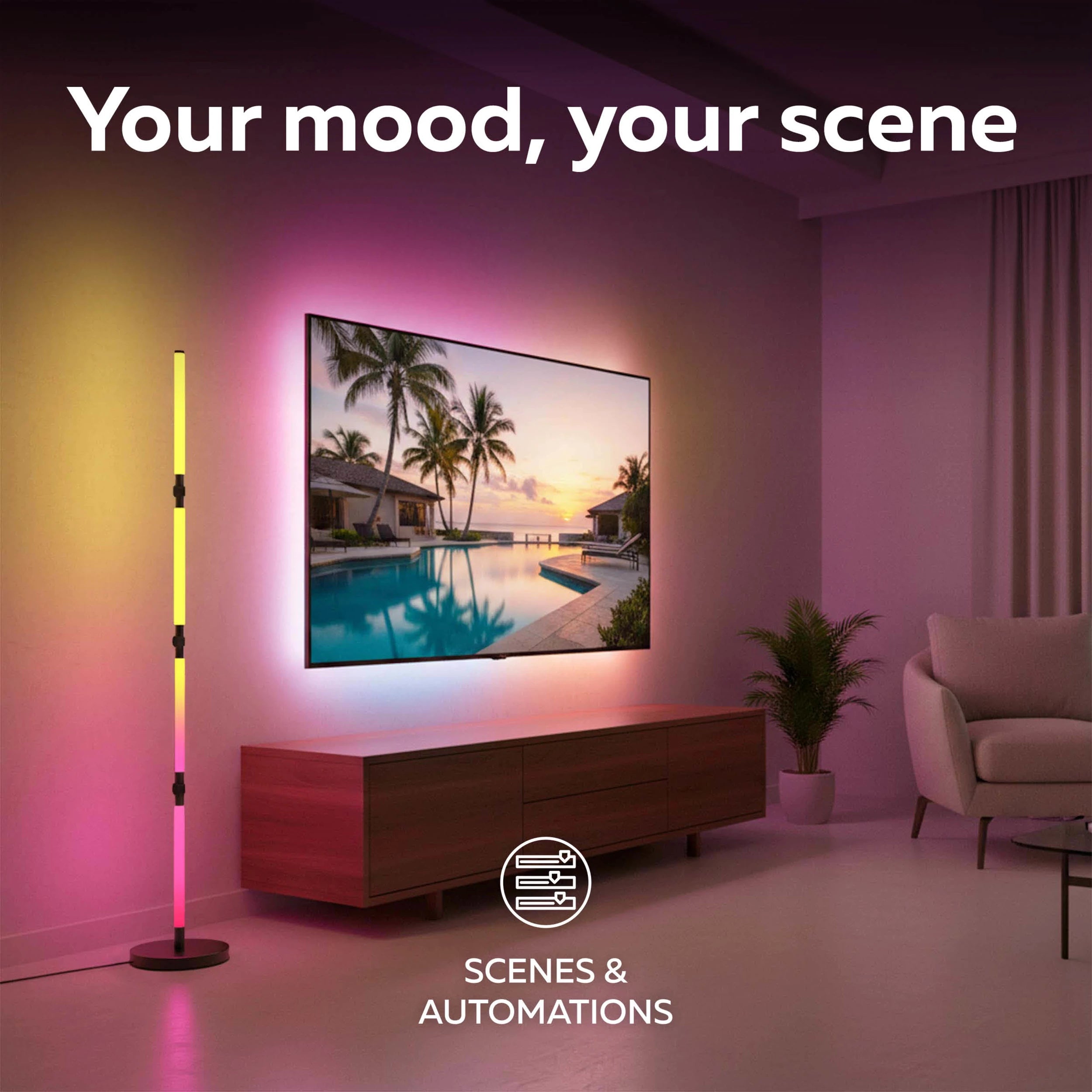 calex-smart-lampadaire-rgbic-140-cm-gaming image 8