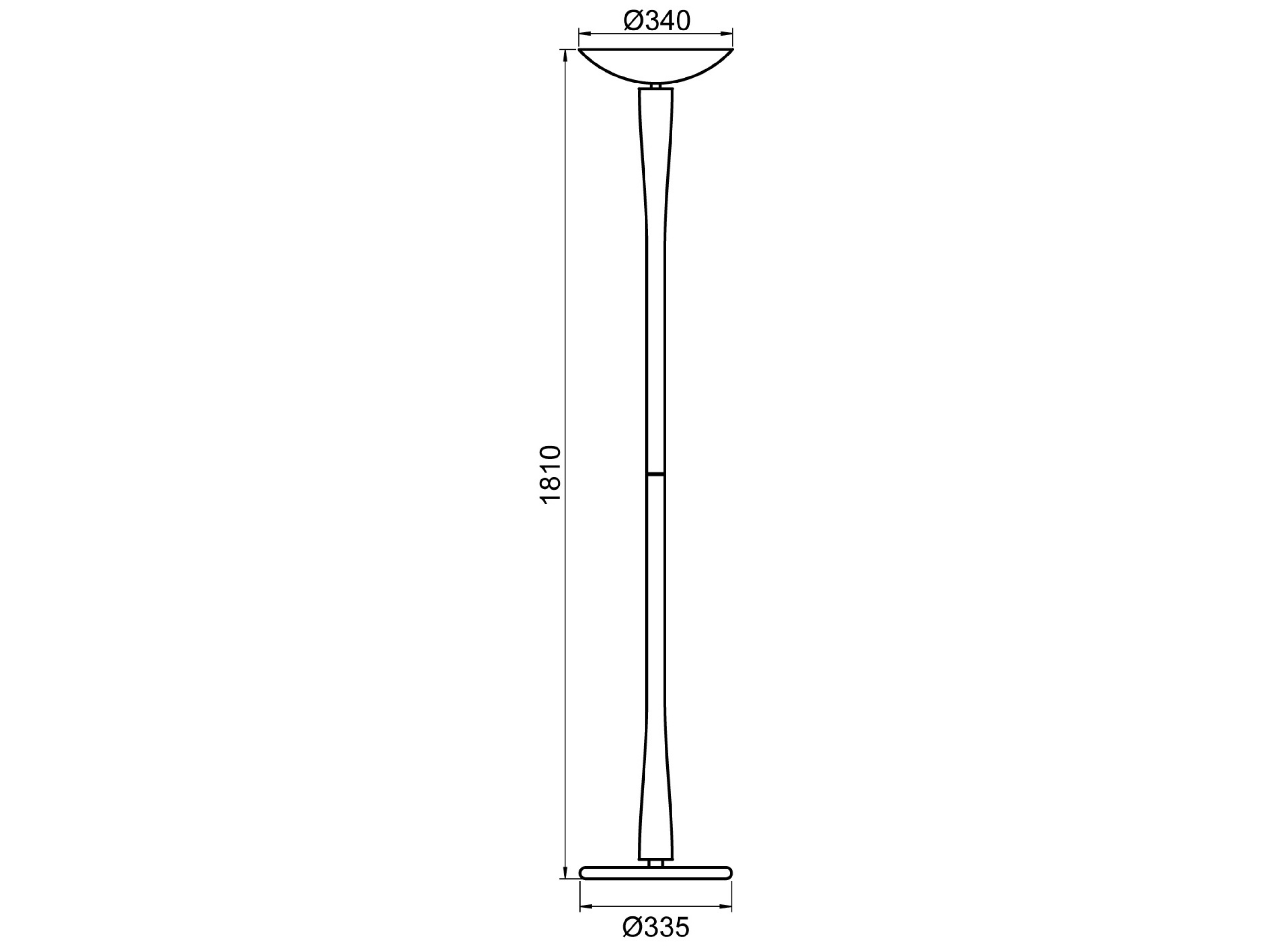 aluminor-eden-led-lampadaire-bois-m-tal-3600-lumens image 7