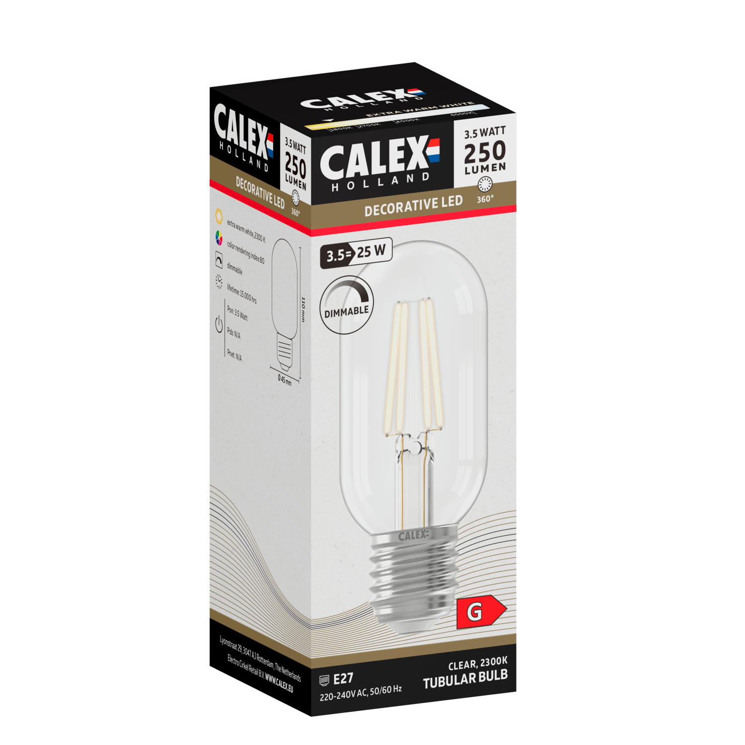 calex-lampe-led-filament-e27-t45-claire-3-5w-dimmable image 3