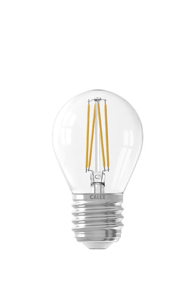 calex-ampoule-led-e27-p45-filament-transparente-4w-dimmable image 1