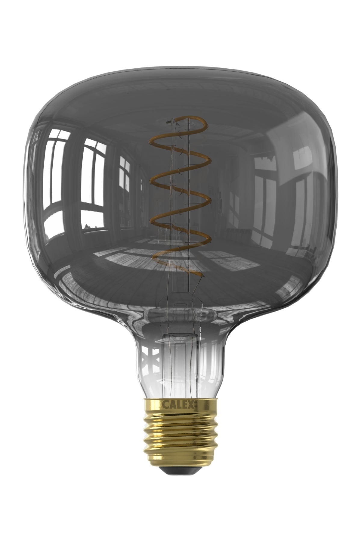 calex-ampoule-rondo-e27-filament-titane-blanc-chaud-4w image 1