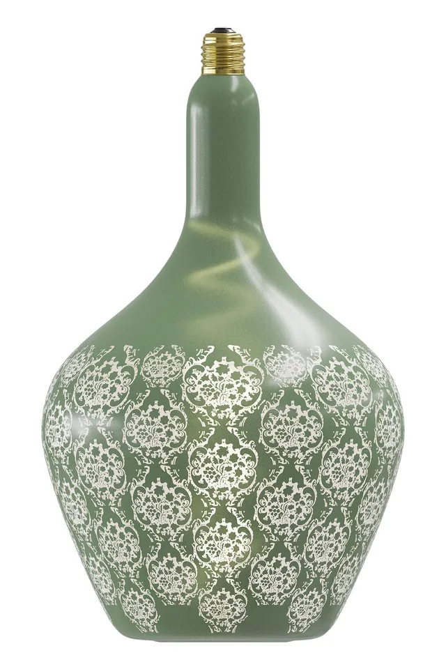 calex-versailles-vert-ampoule-led-baroque-e27-5w-dimmable image 1