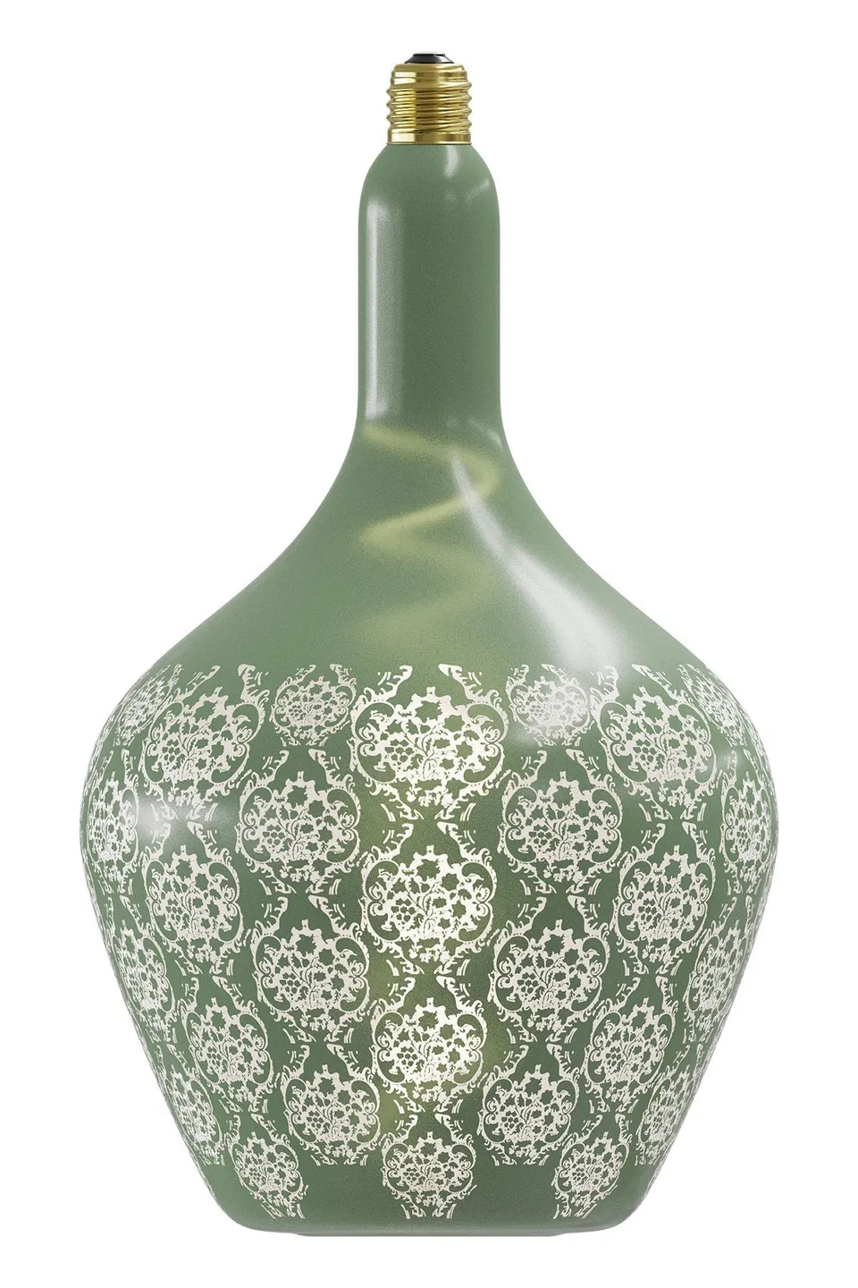 calex-versailles-vert-ampoule-led-baroque-e27-5w-dimmable image 1