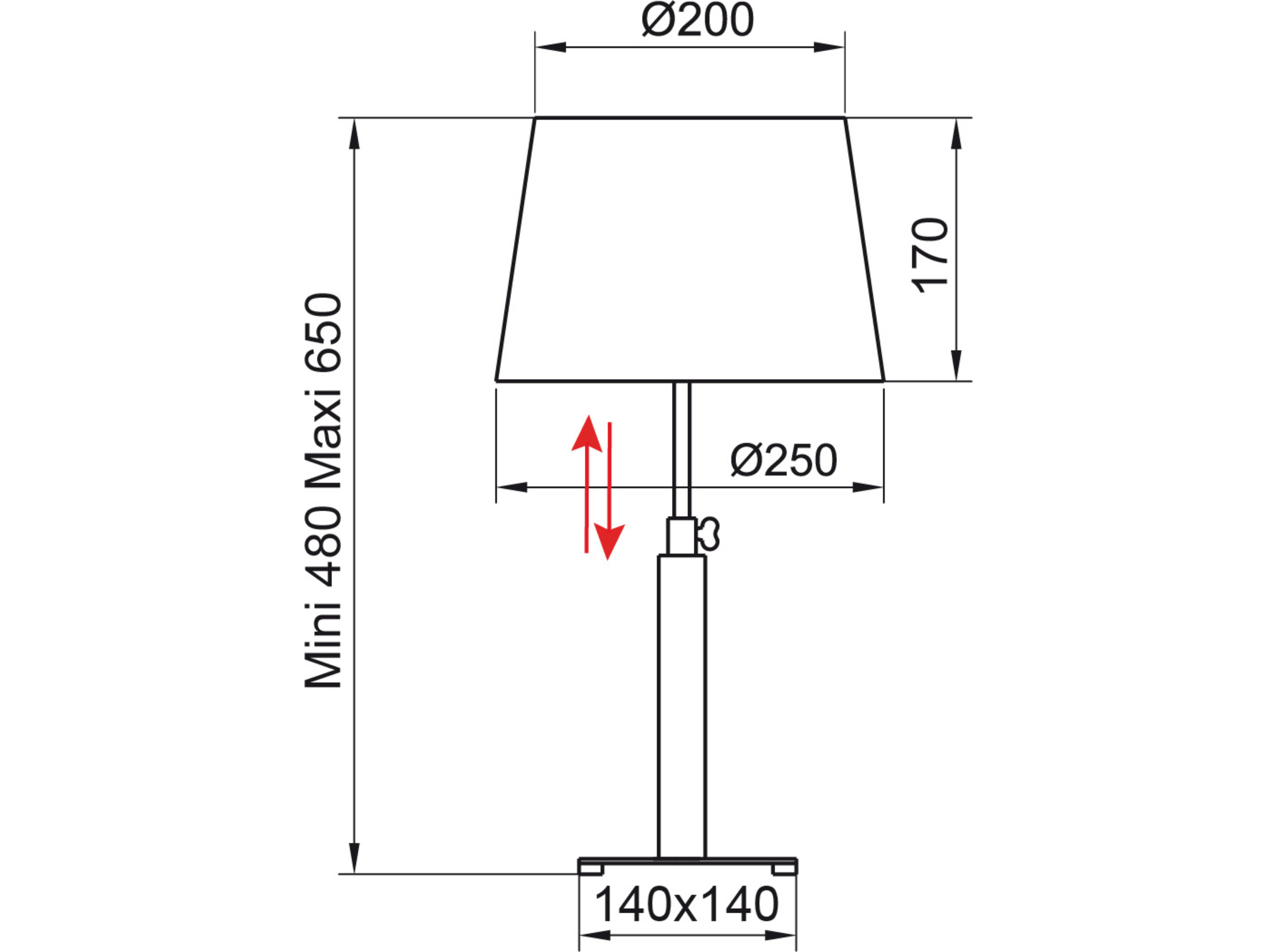 aluminor-quatro-lt-lampe-poser-bois-chrom-abat-jour-blanc image 6