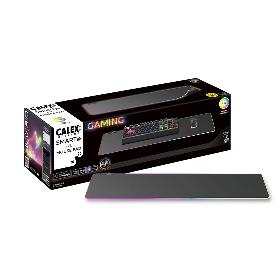 calex-tapis-de-souris-gaming-xxl-90x30cm-rgb-razer-chroma image 1