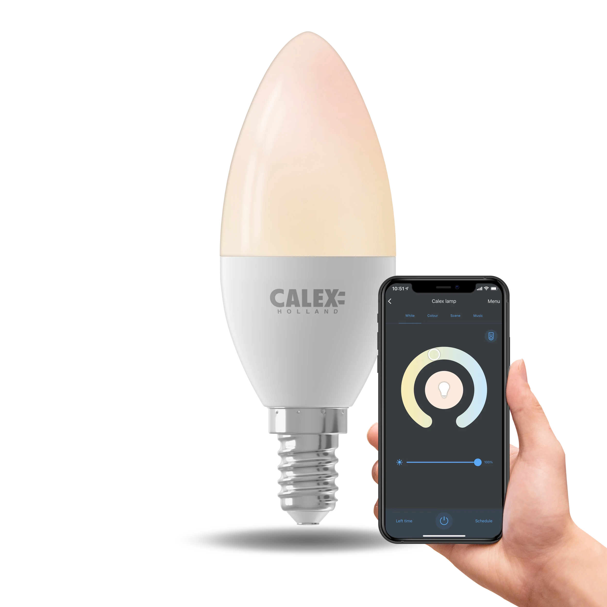 calex-smart-ampoule-led-e14-b35-blanc-connect-e image 1