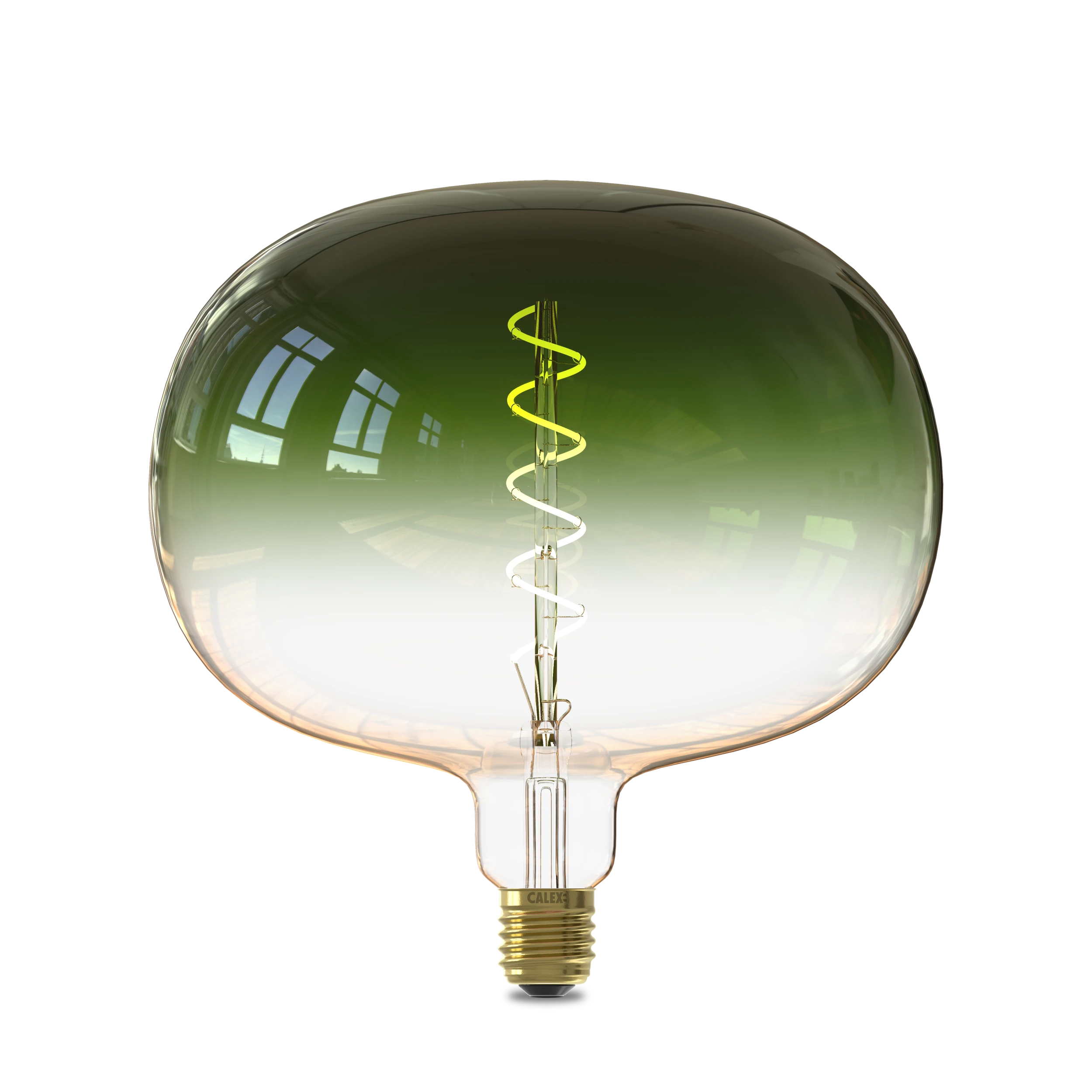 calex-boden-vert-ampoule-led-e27-5w-dimmable-l-gance image 1