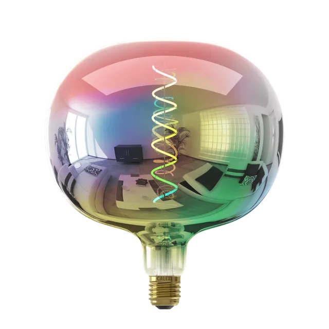 calex-boden-lampe-filament-led-e27-opale-blanc-chaud-4w image 1