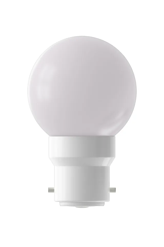 calex-lampe-led-b22-p45-blanc-chaud-1w-2700k image 1