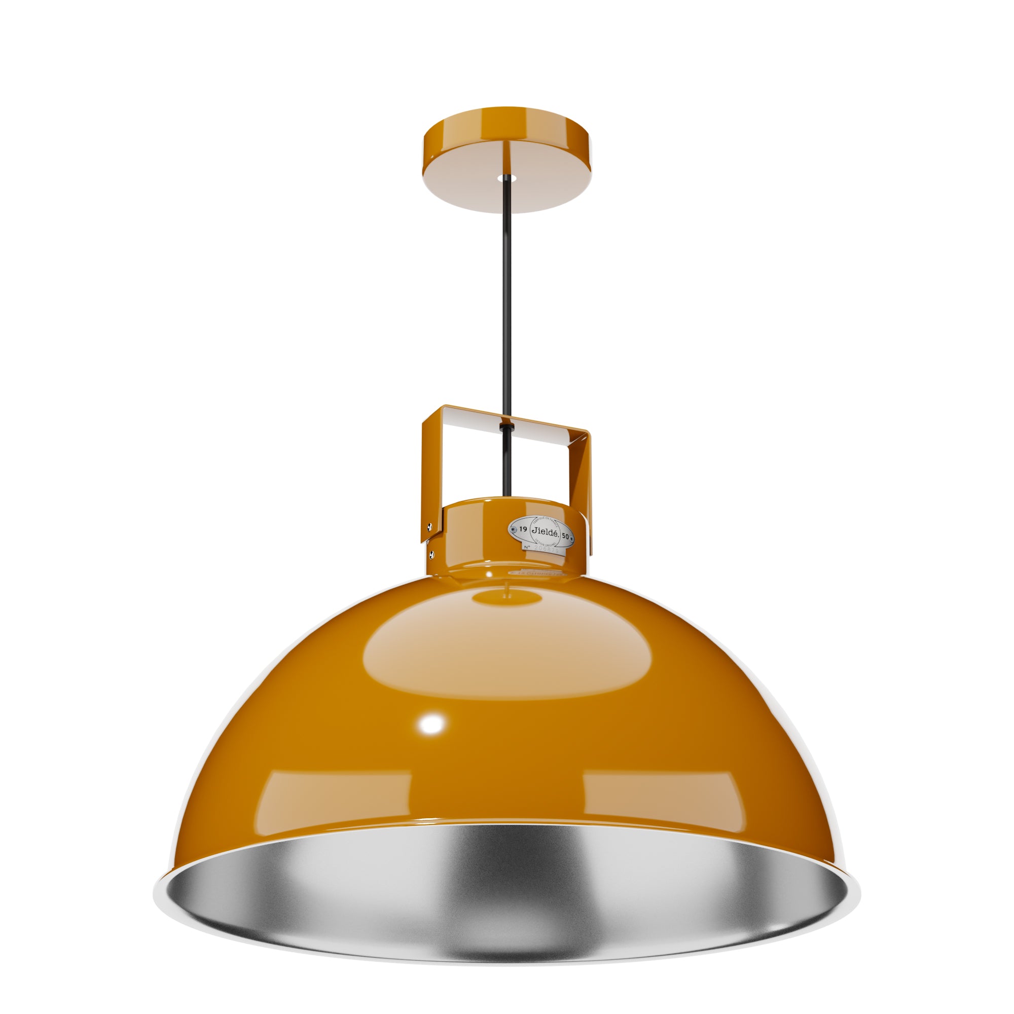 jield-dante-d450-suspension-taille-l-beige-brun-abat-jour-aluminium-45-cm image 6