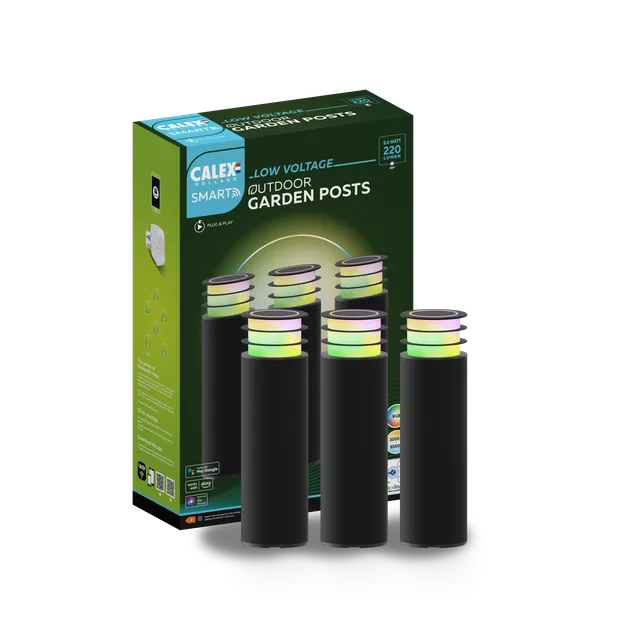 calex-smart-lot-de-3-spots-jardin-24v-rgb-cct image 1