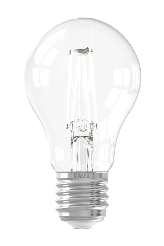 calex-ampoule-led-filament-e27-a60-transparente-4w-blanc-tr-s-chaud image 1