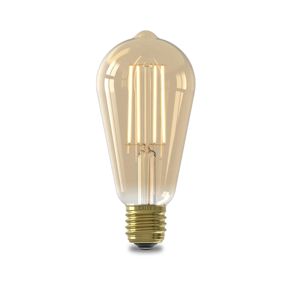 calex-lampe-led-filament-st64-e27-or-blanc-chaud-2100k image 1
