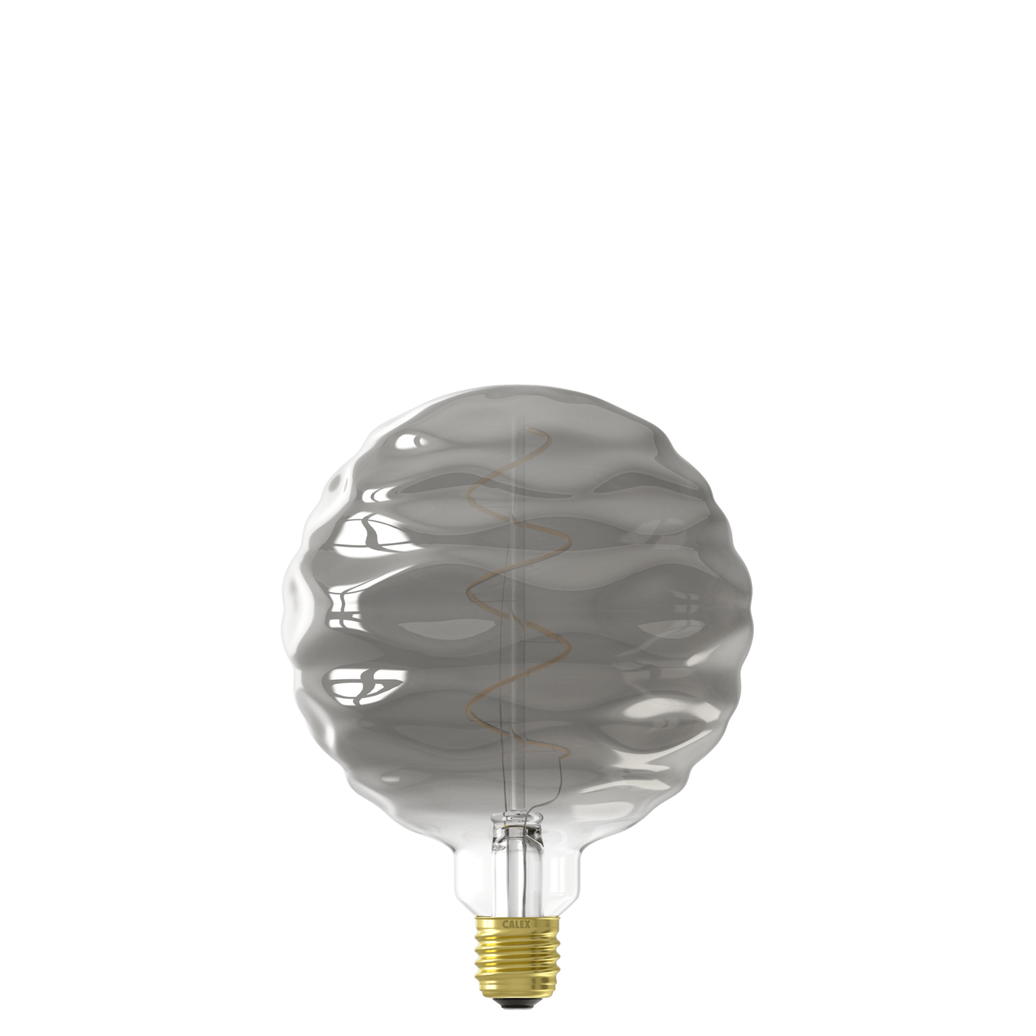 calex-bilbao-ampoule-e27-filament-titane-globe-ondul image 2