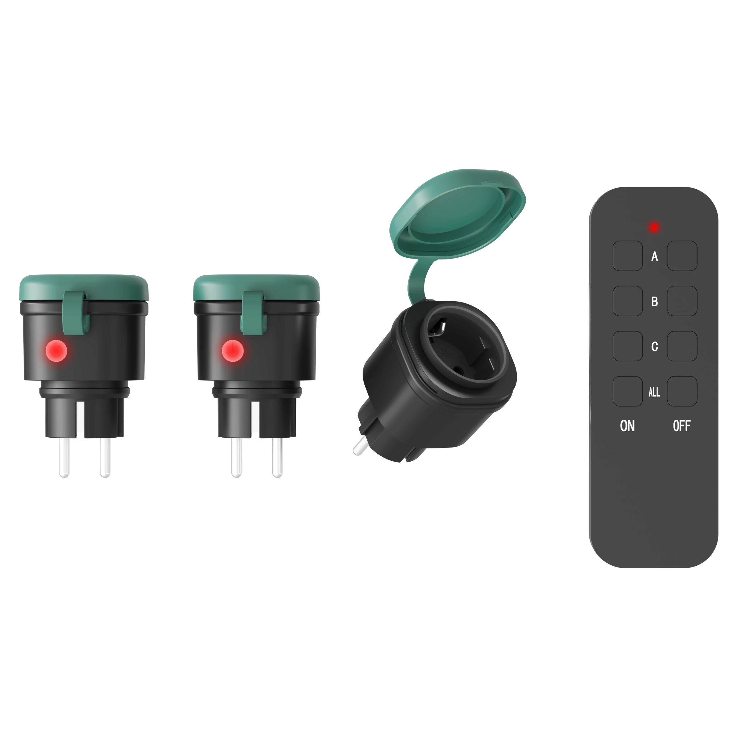 calex-prise-ext-rieure-connect-e-3x-prises-ip44-t-l-commande image 2