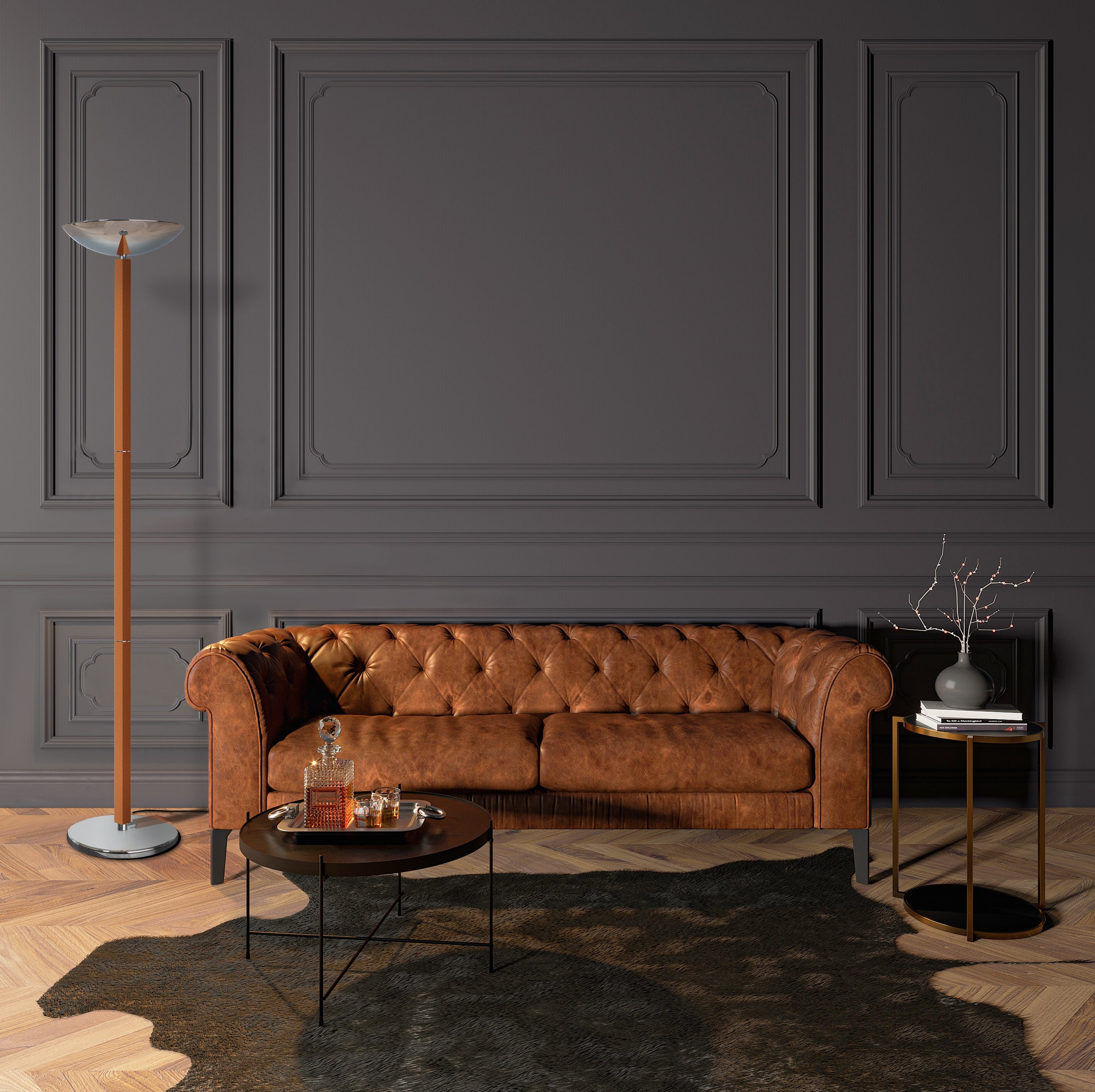 aluminor-macao-lampadaire-bois-led-variateur image 2