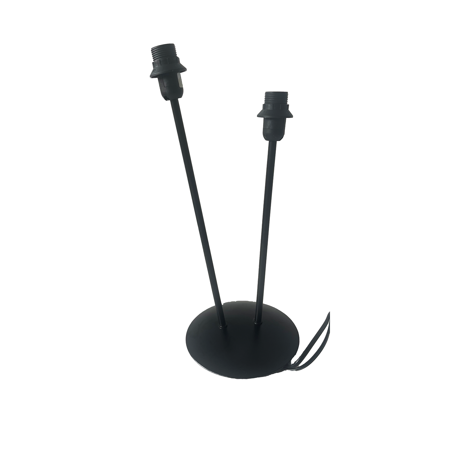aluminor-pied-double-vittoria-pied-de-lampe-m-tal-noir image 1