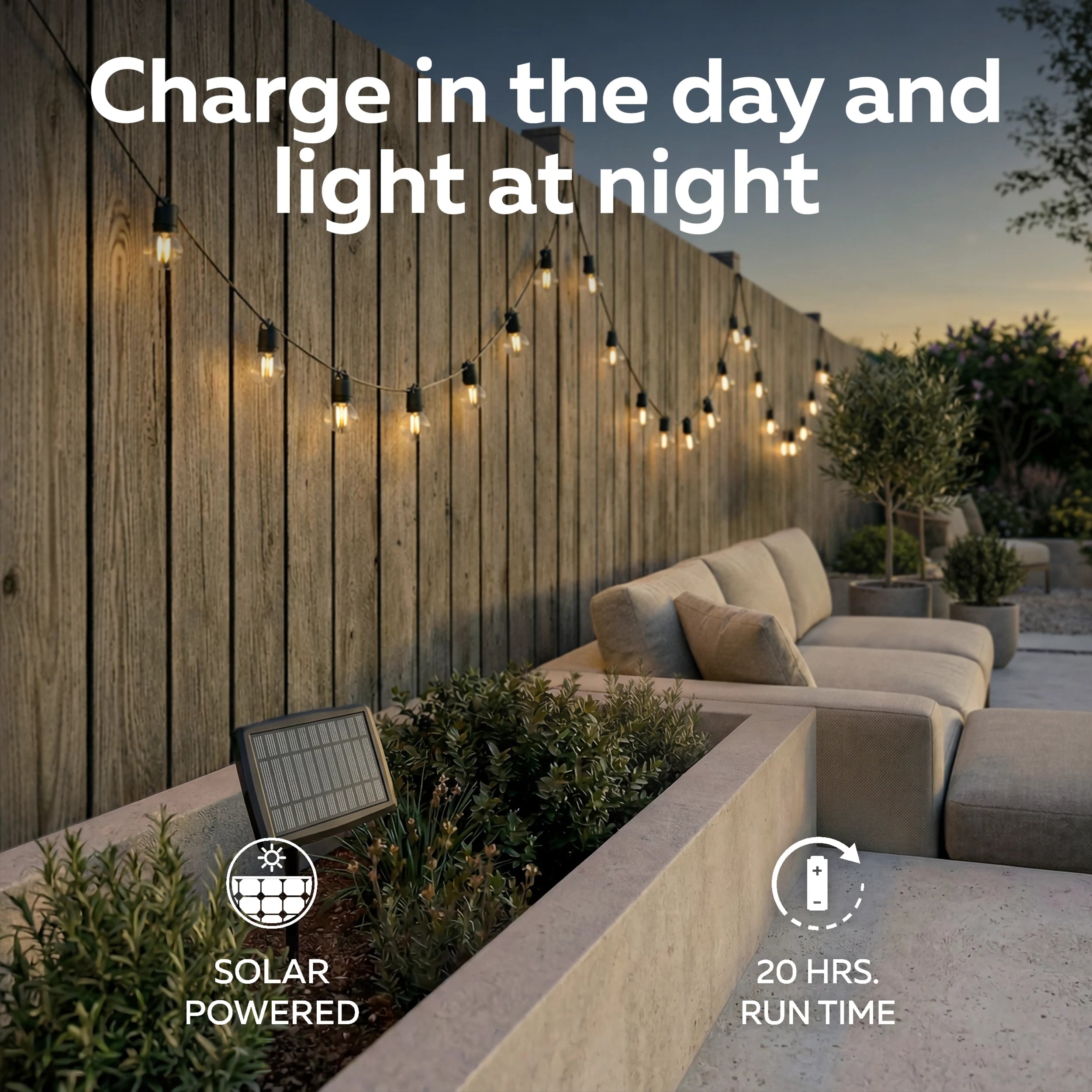 calex-vista-guirlande-solaire-ext-rieure-10-m-noire-20-led image 3