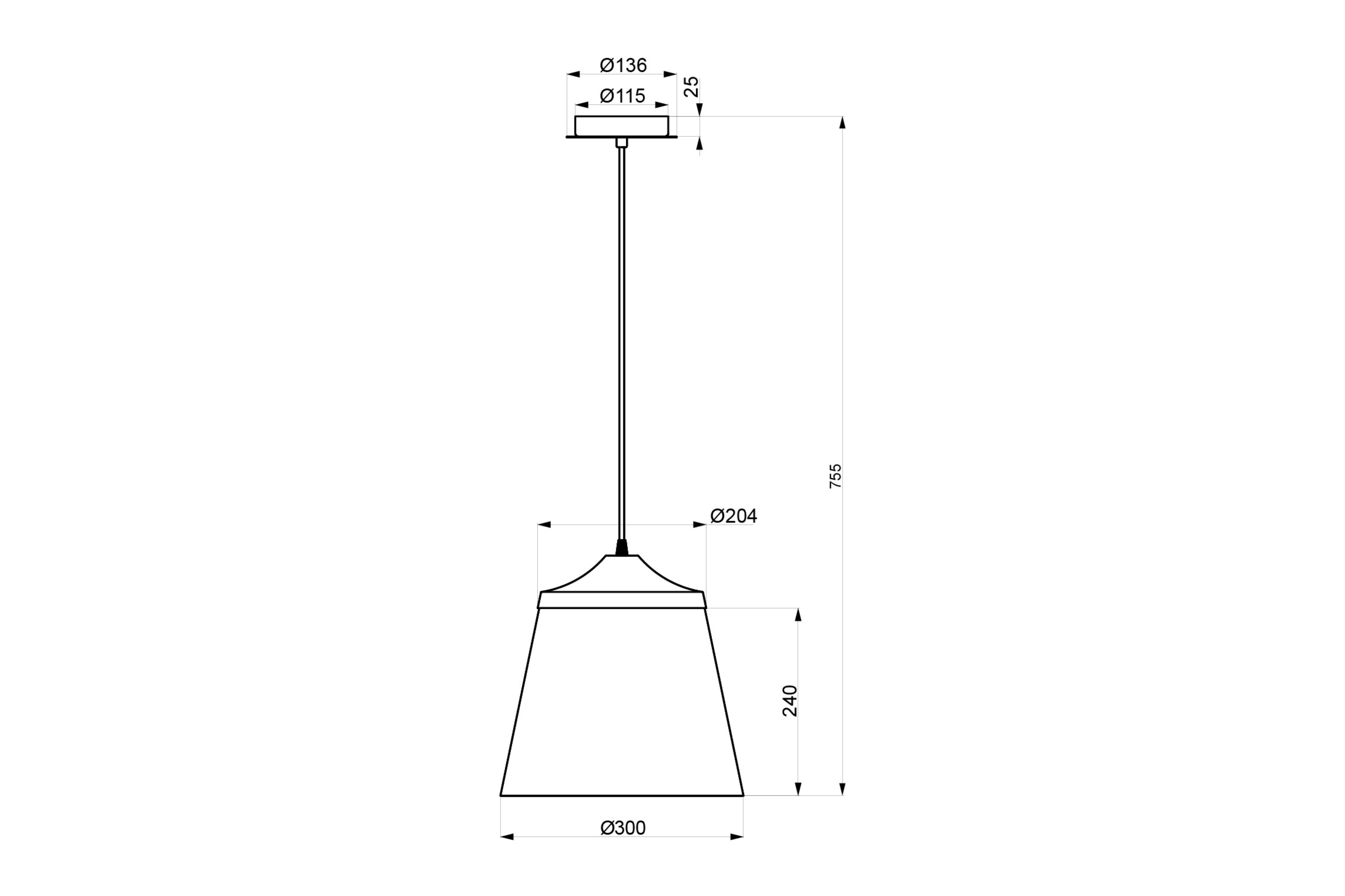 aluminor-woody-s-suspension-conique-tissu-scandinave image 4