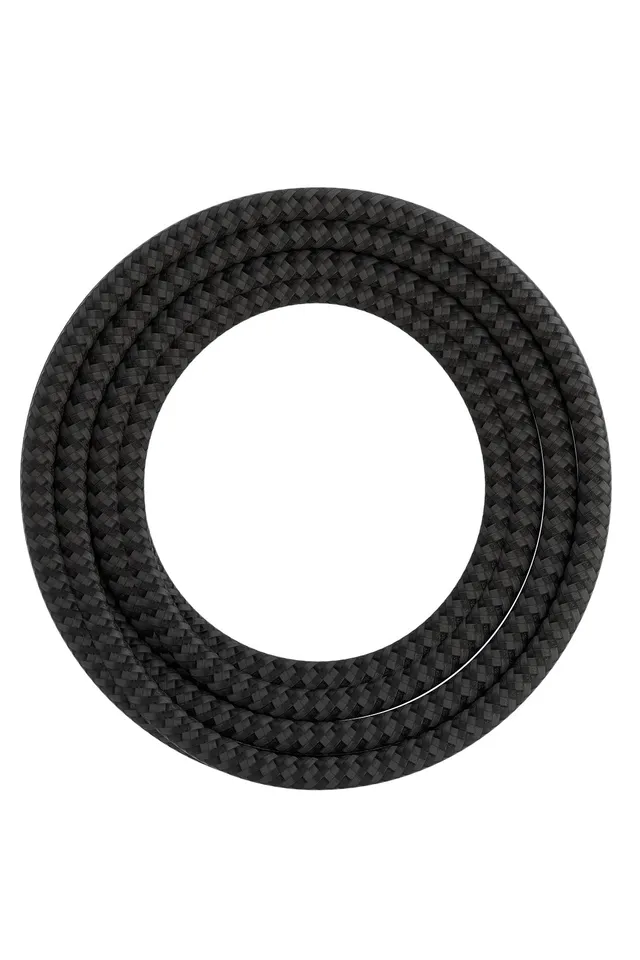 calex-creations-c-ble-tissu-noir-gris-3-m-tres image 1