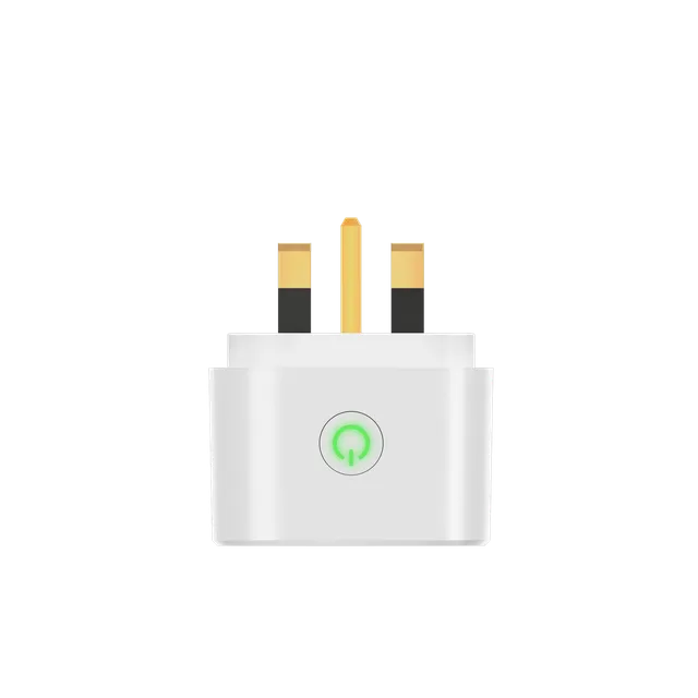 calex-smart-plug-prise-connect-e-uk-avec-compteur-d-nergie-blanche image 1