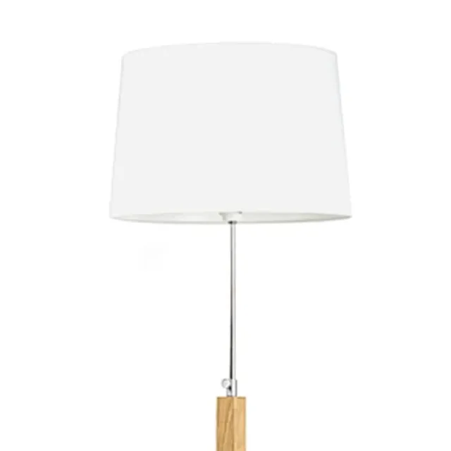 aluminor-abat-jour-tissu-blanc-quatro-up-ls-38cm-e27 image 1