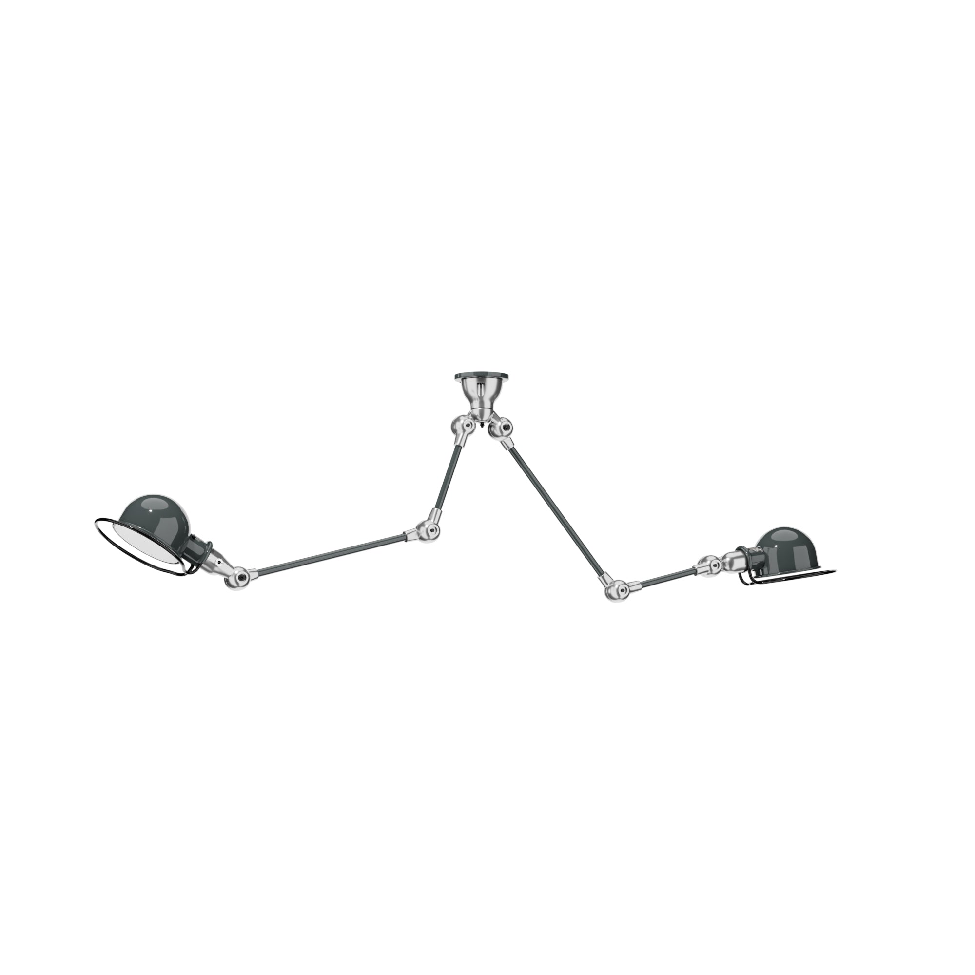 jield-loft-sky4224-suspension-double-clairage-gris-granit image 2