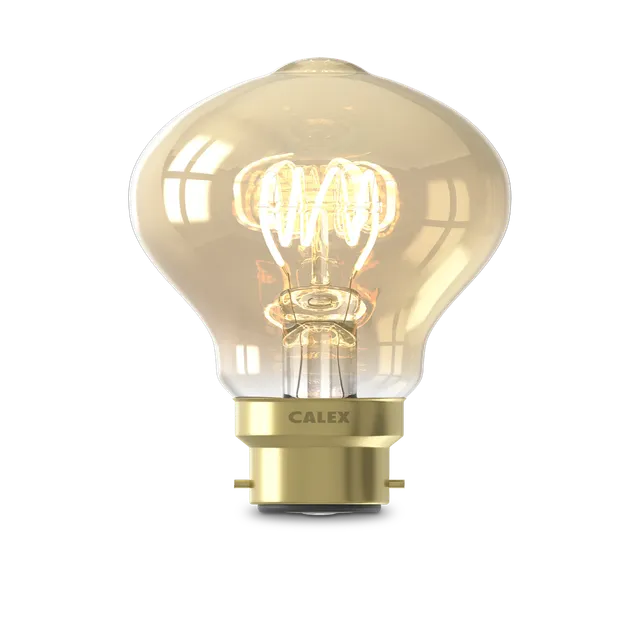calex-spirale-filament-led-b22-a60-gold-3-8w-dimmable image 1