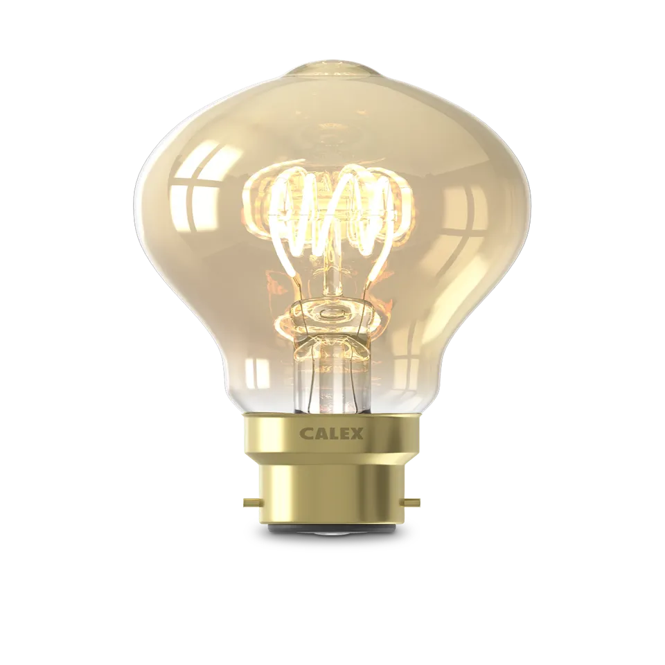 calex-spirale-filament-led-b22-a60-gold-3-8w-dimmable image 1