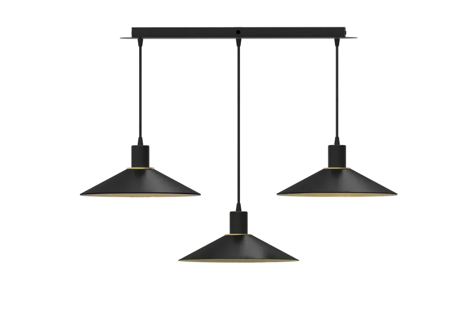 aluminor-zinga-s3-suspension-laiton-et-acier-3-lumi-res image 1