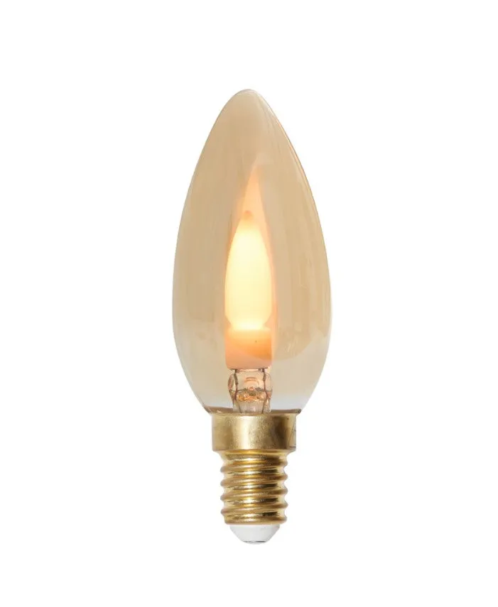 calex-flame-lamp-led-e14-b35-dor-1w image 1