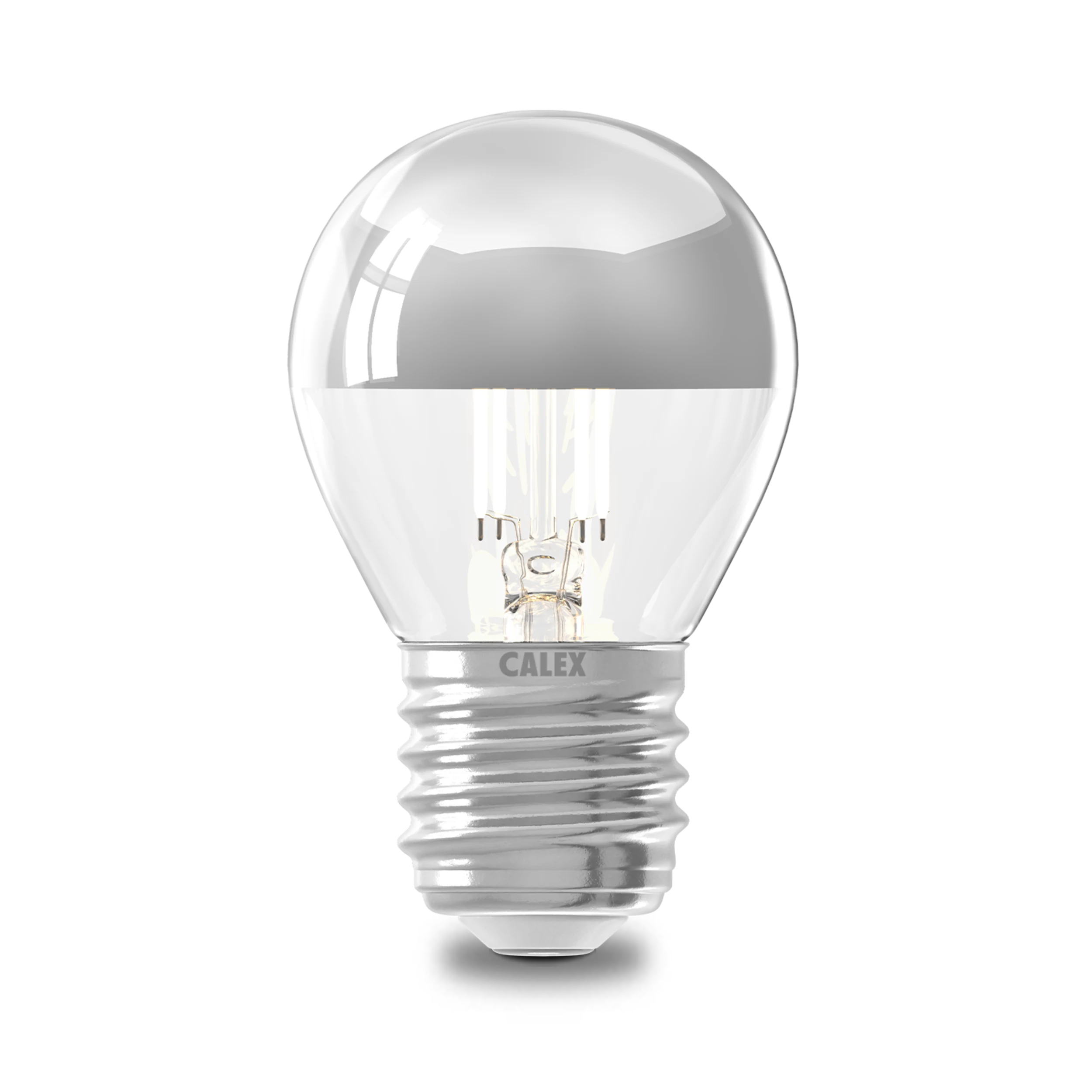calex-top-mirror-ampoule-e27-filament-p45-chrome image 1