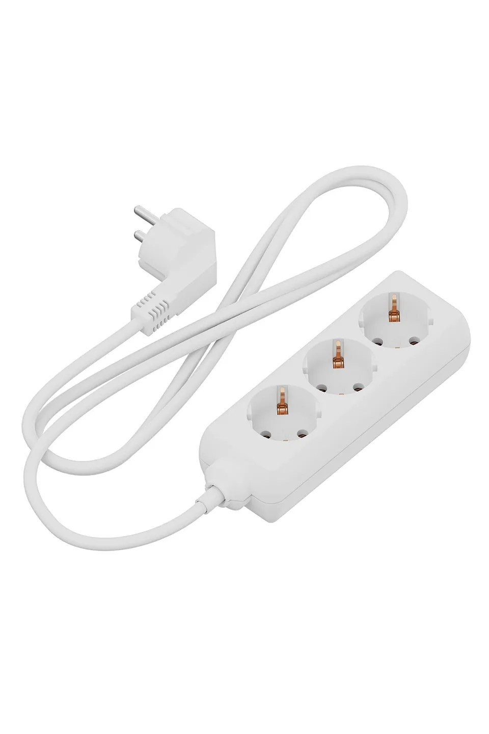 calex-receptacle-douille-3-voies-blanc-c-ble-1-4-m image 1