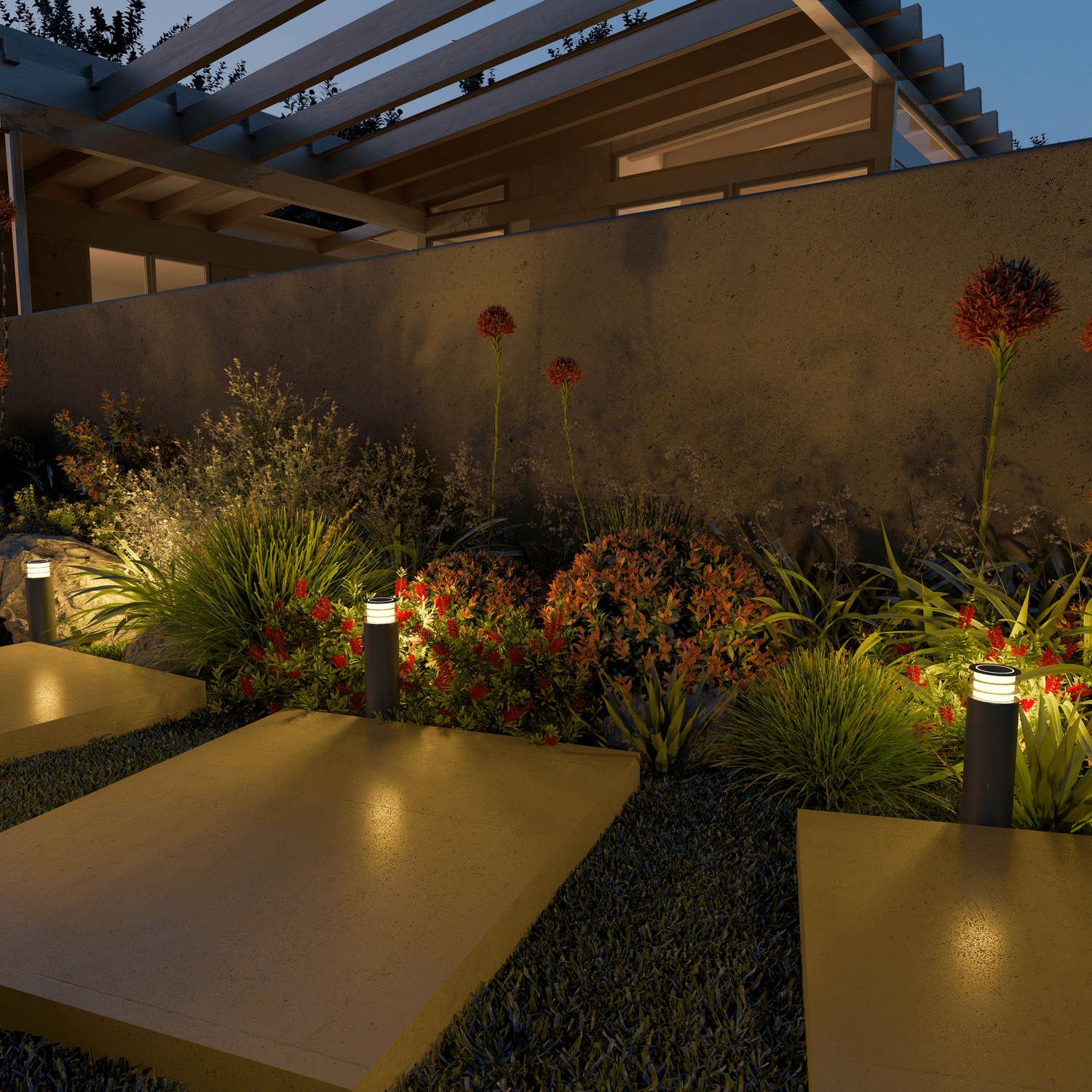 calex-smart-lot-de-3-spots-jardin-24v-rgb-cct image 5