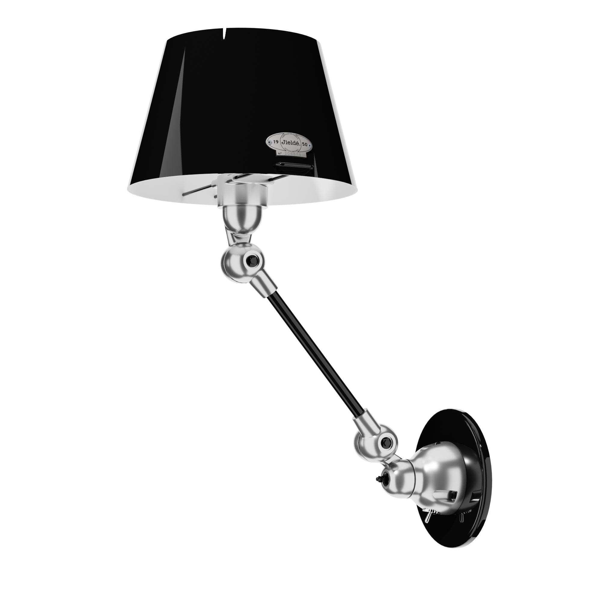 jield-aicler-aid701-noir-applique-murale-bras-articul image 3