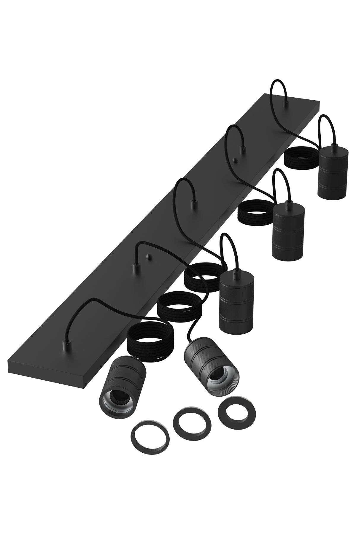 calex-suspension-5x-e27-noir-sans-ampoules image 2