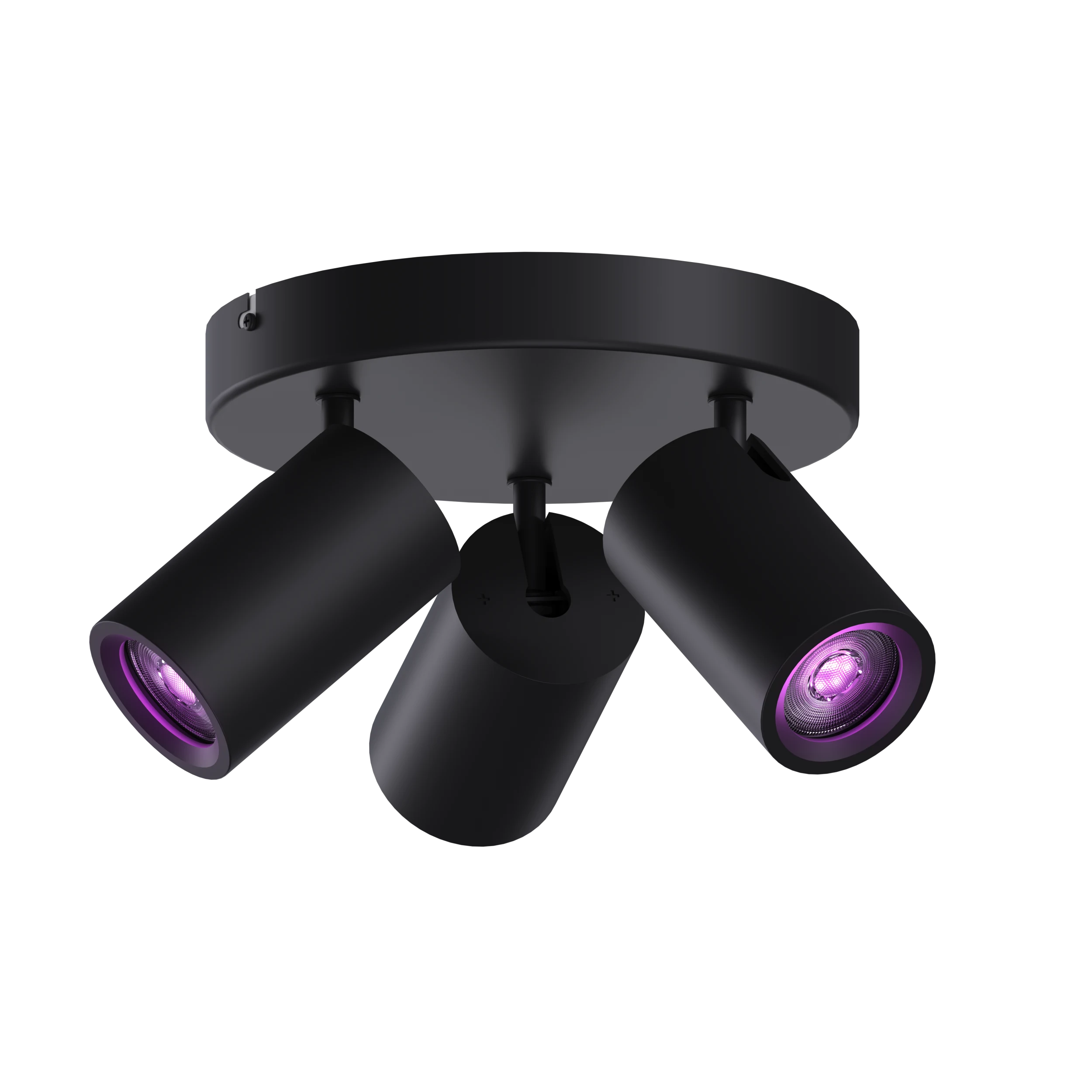 calex-smart-plafonnier-spot-3-lumi-res-noir image 1