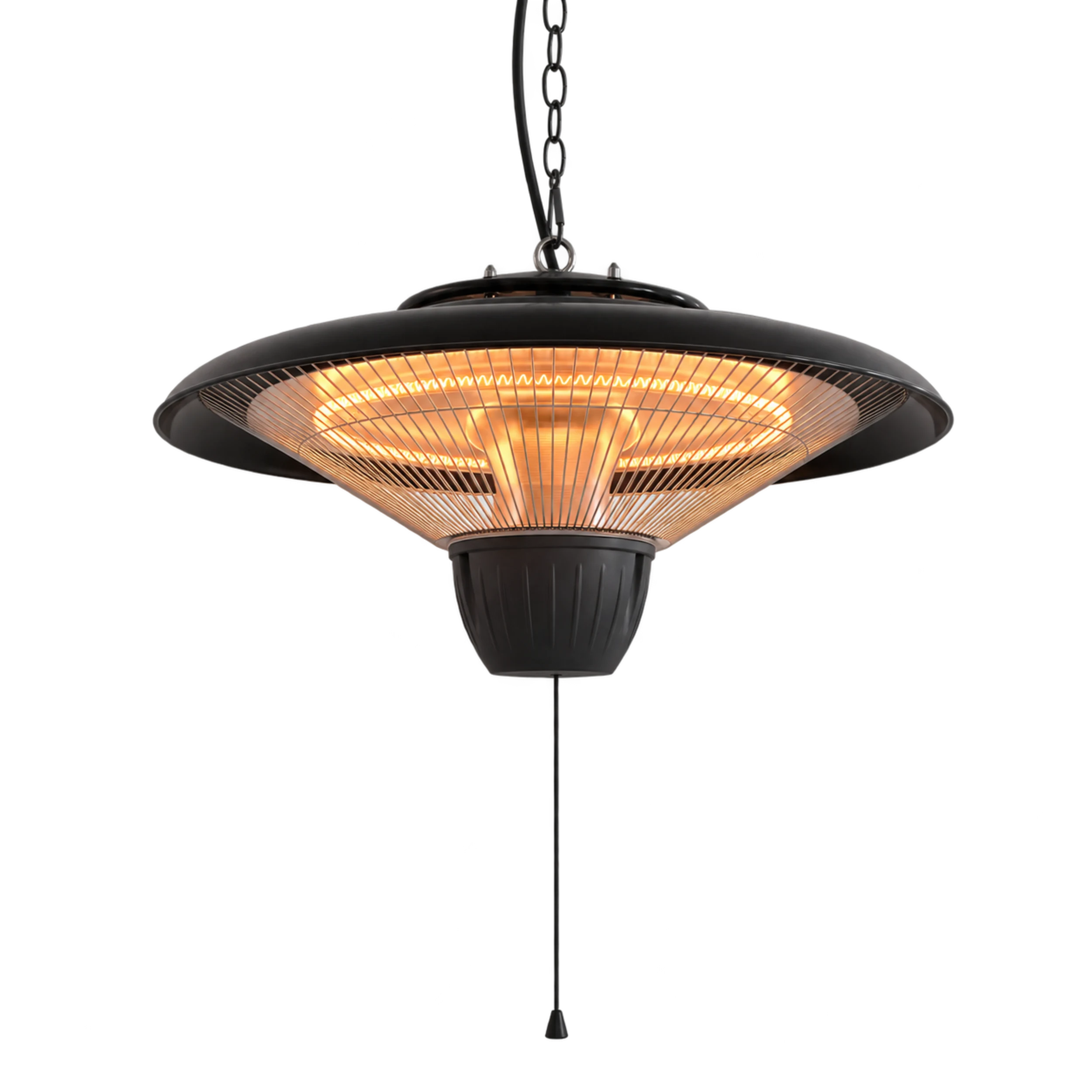 calex-chauffage-de-terrasse-suspendu-1500w-noir image 1