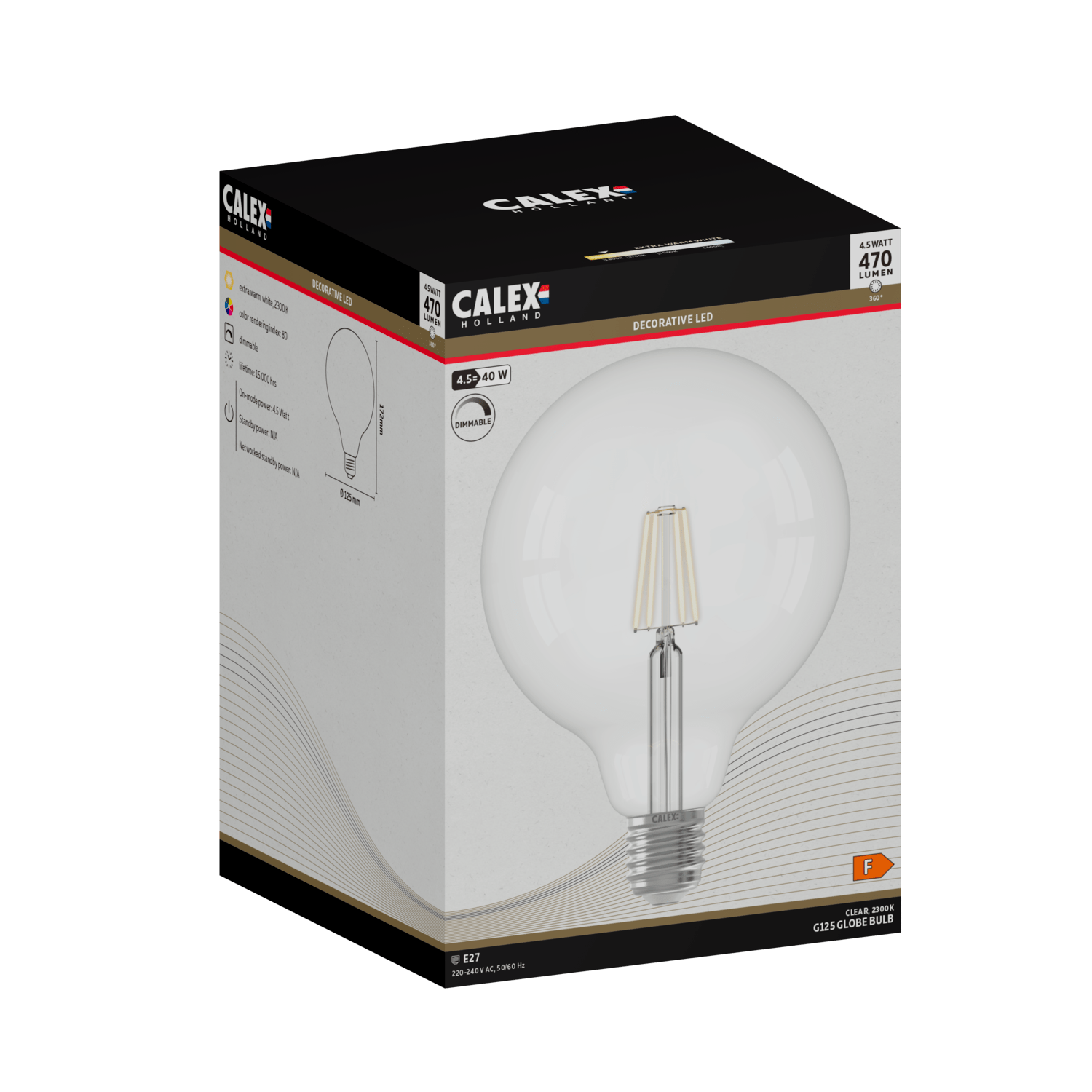 calex-filament-led-globe-g125-e27-transparent-4-5w-dimmable image 3