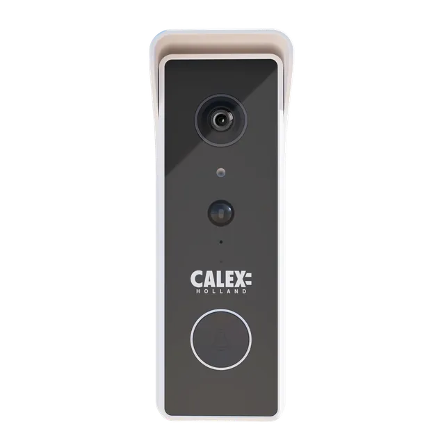 calex-smart-sonnette-vid-o-connect-e-2k-sans-fil-noire image 1