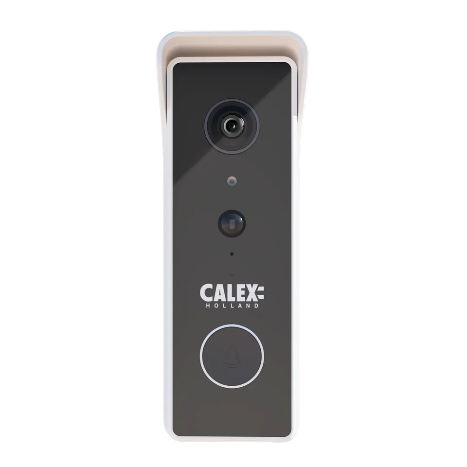calex-smart-sonnette-vid-o-connect-e-2k-sans-fil-noire image 1