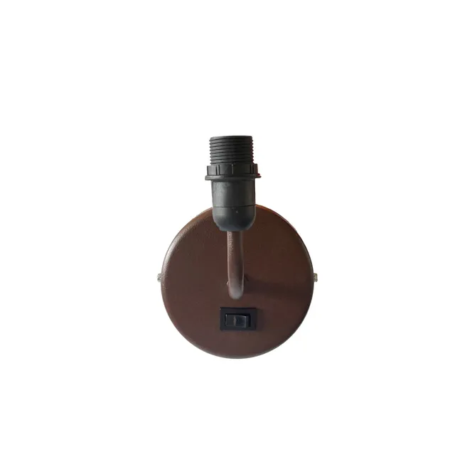 aluminor-applique-base-ronde-chocolat-e14-m-tal image 1