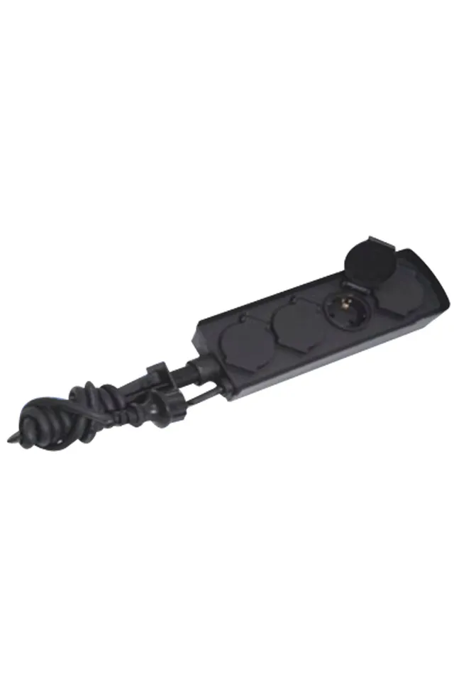 calex-prise-tanche-4-voies-ip44-avec-interrupteur-1-4-m image 1