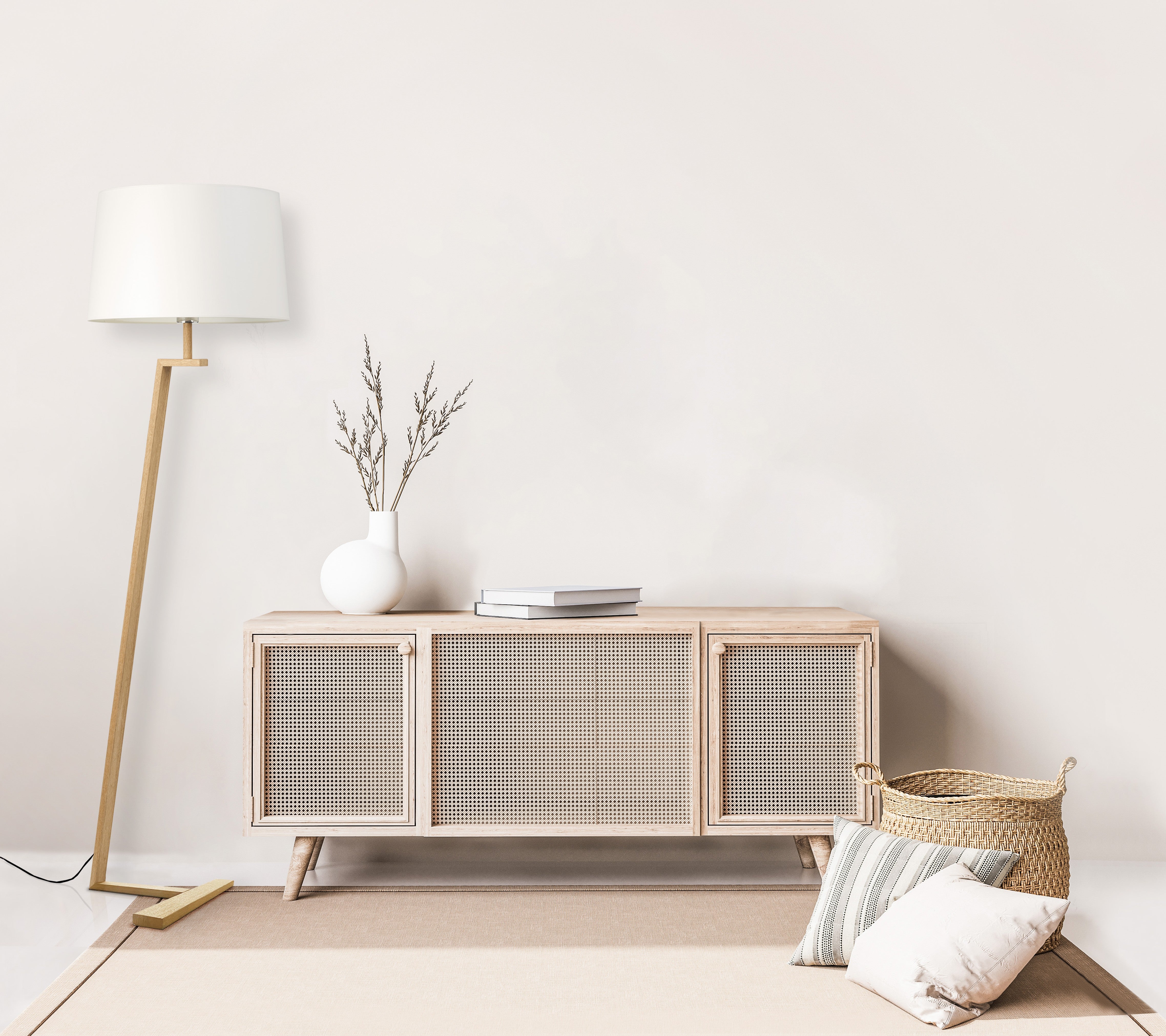 aluminor-memphis-ls-lampadaire-design-bois-blanc image 3
