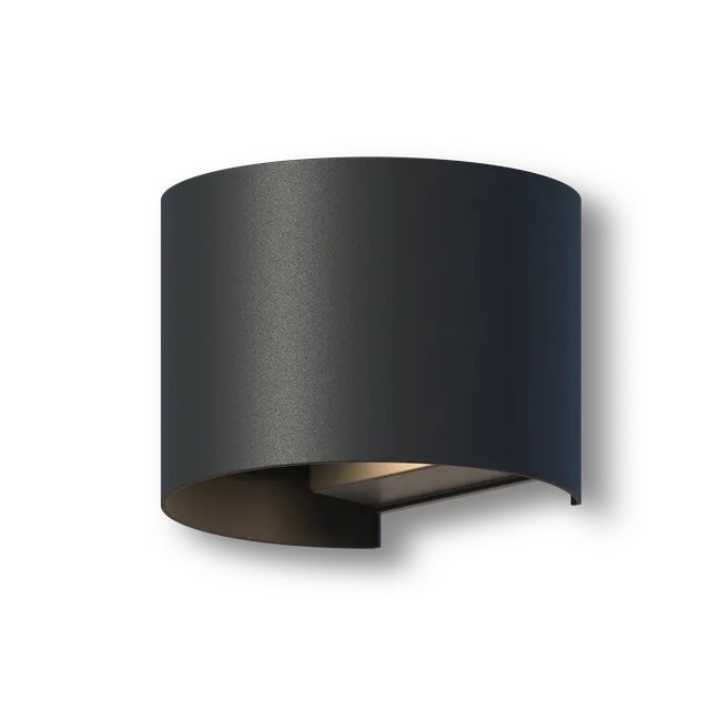 calex-v-rone-applique-murale-led-ovale-up-down-noire image 1